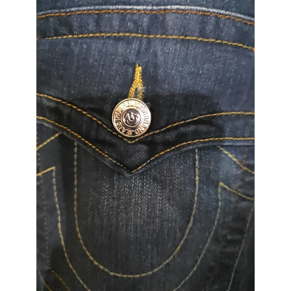 True Religion Ricky Straight Super T Jeans Mens 36x33